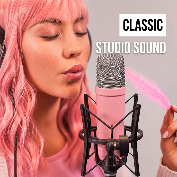 Микрофон студийный RODE NT1 Signature Pink - рис.6