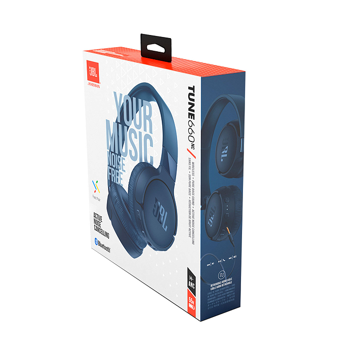 Беспроводные наушники JBL Tune 660NC Blue - рис.8