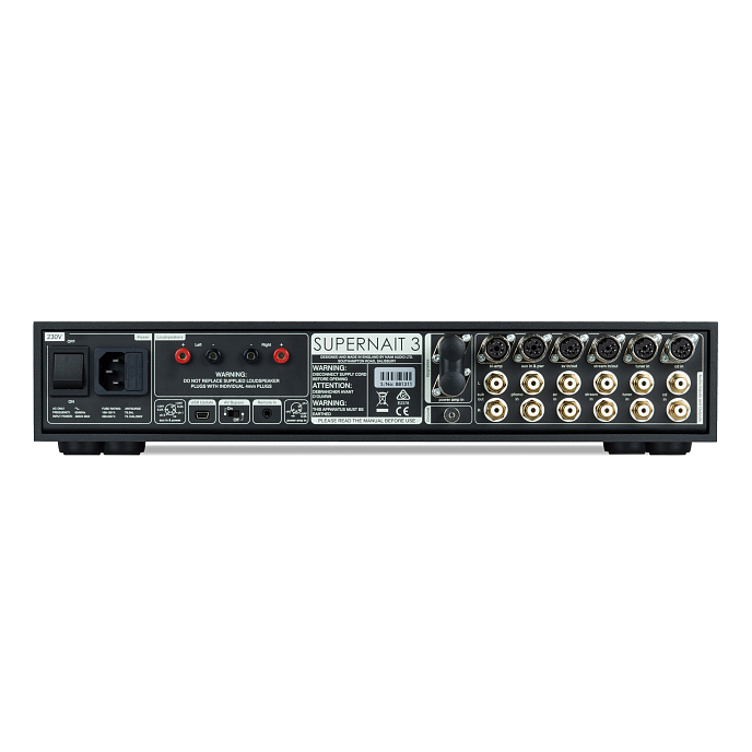 Интегральный усилитель Naim SUPERNAIT 3 Black - рис.3