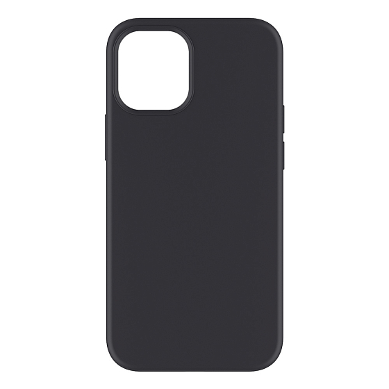 Чехол для смартфонов Deppa Soft Silicone for Apple iPhone 12 mini Black - рис.0