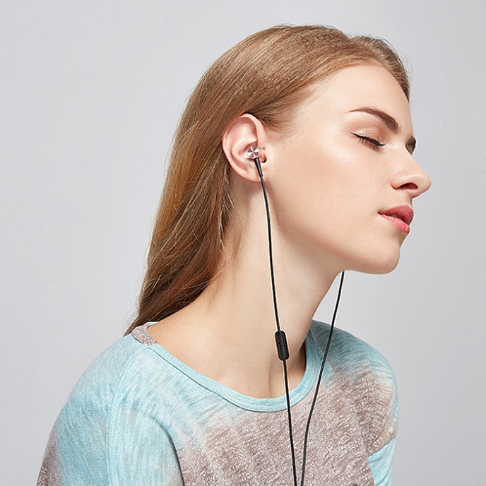 Наушники 1MORE Piston Fit In-Ear Headphones E1009 Pink - рис.5