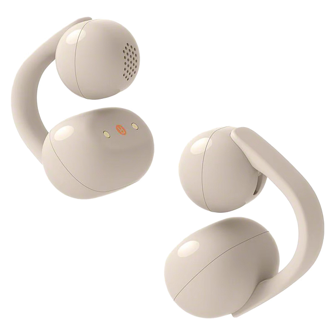 Беспроводные наушники Sony LinkBuds Clip Beige - рис.4