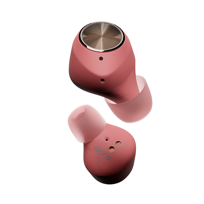 Беспроводные наушники Sudio T2 Burgundy - рис.1