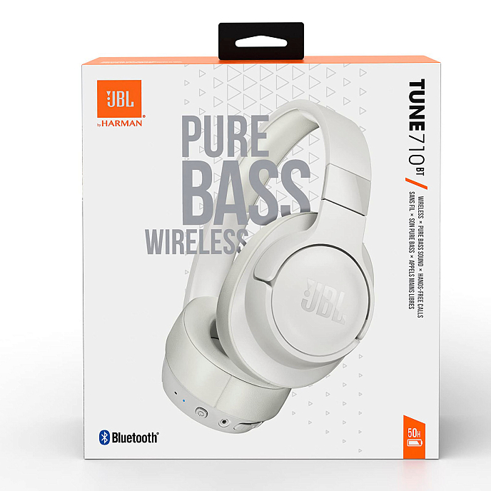 Беспроводные наушники JBL Tune 710BT White - рис.8