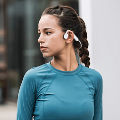 Наушники накладные Shokz OpenMove Alpine White
