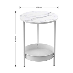 Стол EUREKA DSN-03777 White