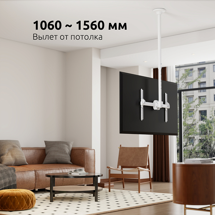 Кронштейн для монитора Uniteki LCD4246W White - рис.8