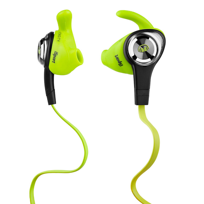 Наушники MONSTER ISPORT INTENSITY (GREEN) - рис.0