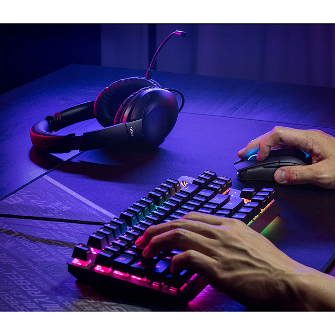 Игровая гарнитура Asus ROG Strix Go Black - рис.7