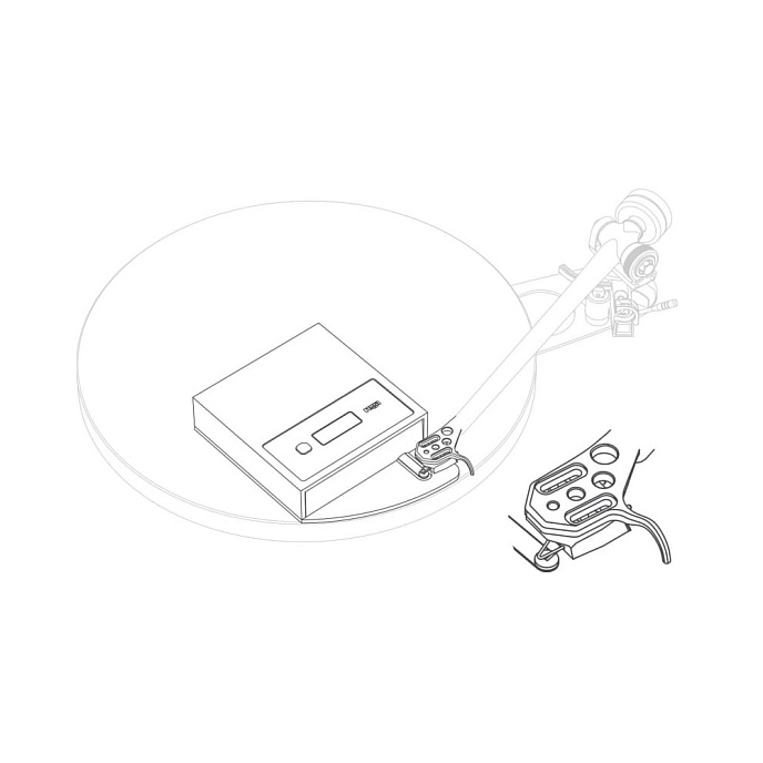 Весы для тонарма Rega Atlas MK2 Black - рис.2