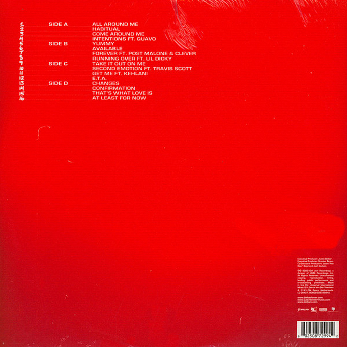 Виниловая пластинка Justin Bieber – Changes 2LP - рис.1