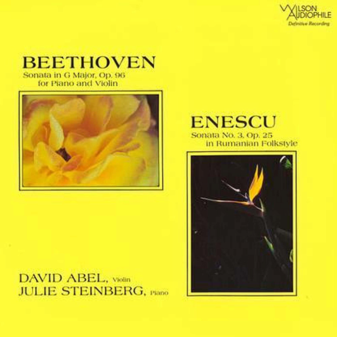 Пластинка David Abel & Julie Steinberg / Beethoven: Violin Sonata Op.96 / Enescu: Sonata No.3 - Analogue Productions LP - рис.0