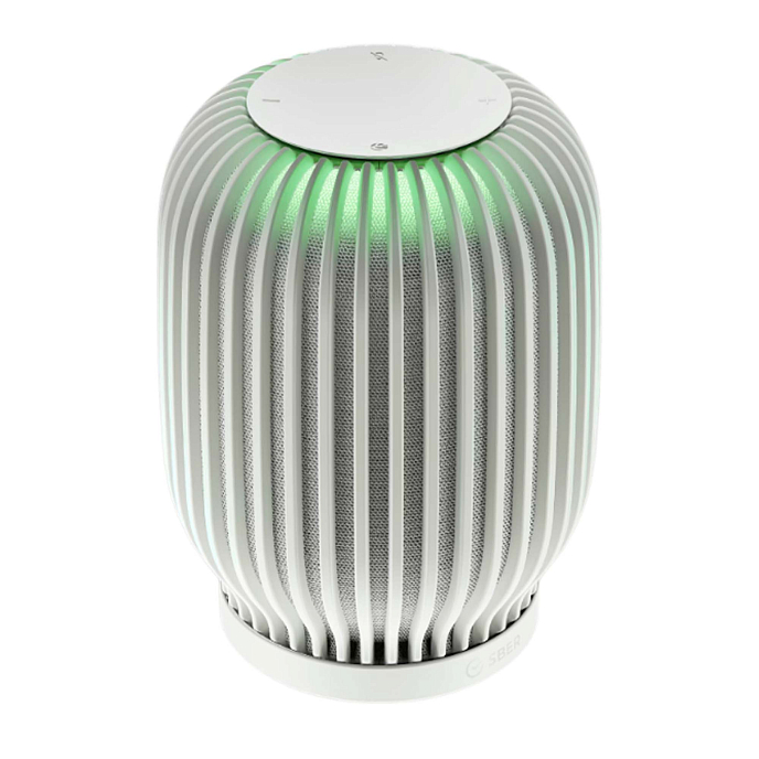 Умная колонка SberDevices SberBoom Light Grey - рис.0