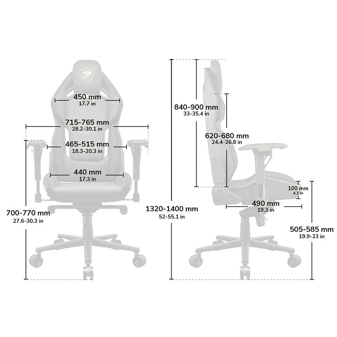 Компьютерное кресло Cougar Hotrod Royal - рис.14