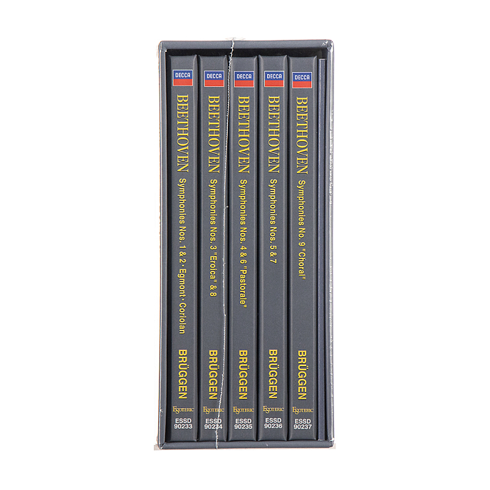 CD-диск Esoteric Ludwig van Beethoven - The 9 Symphonies Blue 5CD-SACD - рис.1