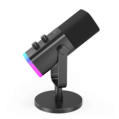 Микрофон для стриминга и игр Fifine AmpliGame AM8 Black