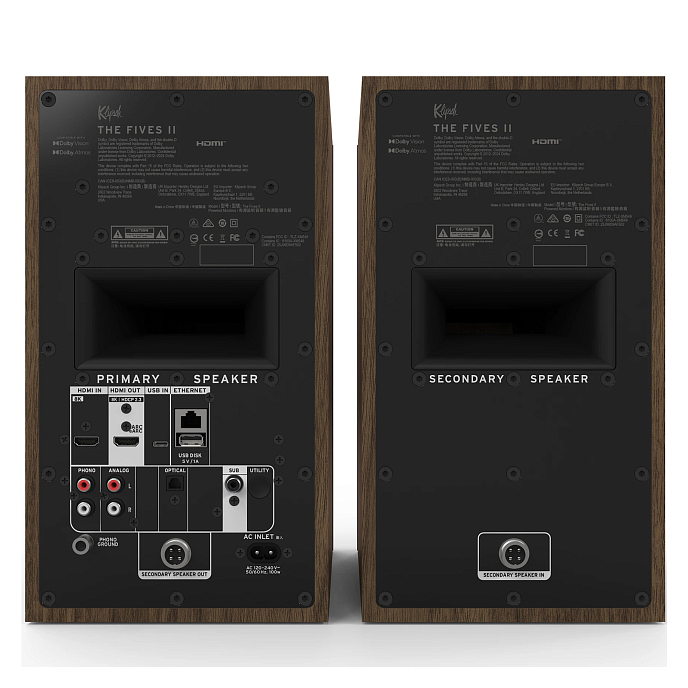 Полочная акустика Klipsch The Fives II Walnut - рис.6