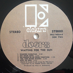 Виниловая пластинка The Doors - Waiting For The Sun LP