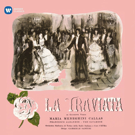 Пластинка Maria Callas; Giuseppe Verdi; Gabriele Santini - La Traviata - рис.0