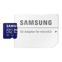 Карта памяти Samsung PRO Plus MicroSDXC 512GB