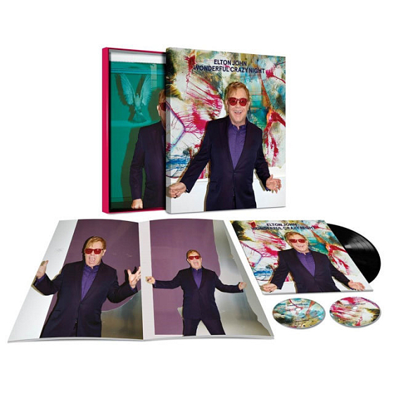 Пластинка Elton John Wonderful Crazy Night LP+2CD - рис.0