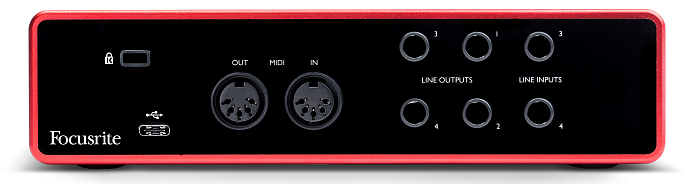 Внешняя звуковая карта FOCUSRITE Scarlett 4i4 3rd gen - рис.2