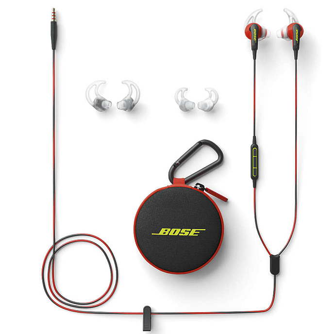 Наушники Bose SoundSport in-ear for Apple Power Red - рис.8