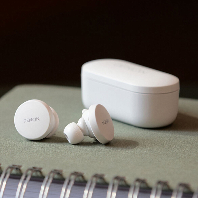 Беспроводные наушники Denon PerL White - рис.6