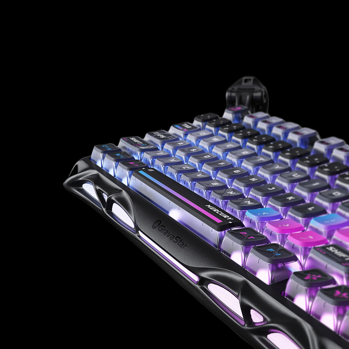 Клавиатура Gravastar Mercury K1 Pro Pink/Black - рис.6