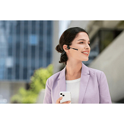 Shokz OpenComm2 2025 Upgrade Stereo Black