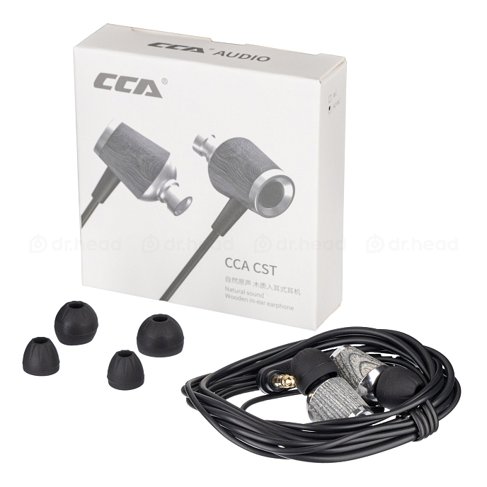 Наушники внутриканальные CCA CST Silver without mic - рис.3