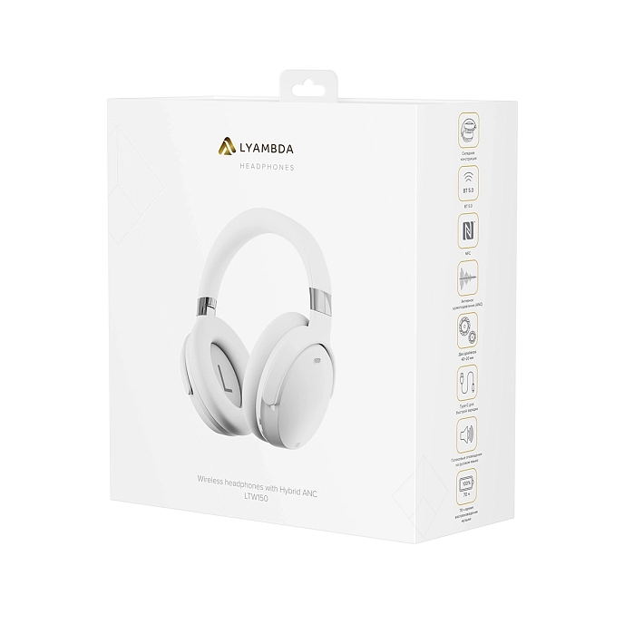 Беспроводные наушники Lyambda LTW150 White - рис.5