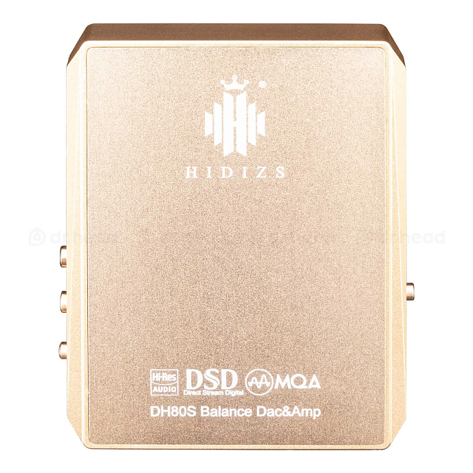 Усилитель для наушников с ЦАП Hidizs DH80S Champagne - рис.2