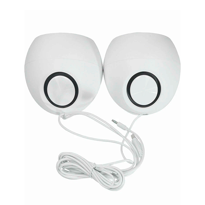 Компьютерные колонки Creative Pebble Pro (with adapter) White - рис.4