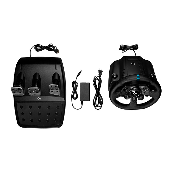 Logitech G923 TRUEFORCE Sim Racing Wheel for PS5/PS4 and PC Computer Lounge