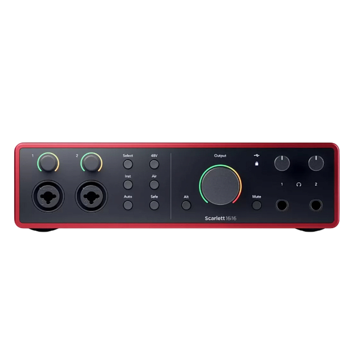 Аудиоинтерфейс Focusrite Scarlett 16i16 4th Gen Red - рис.0