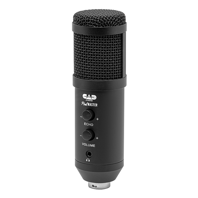 Микрофон студийный CAD PM1100 PodMasterD USB Pro Black - рис.1