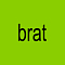 Charli XCX – Brat - Coloured Transparent Black Ice LP