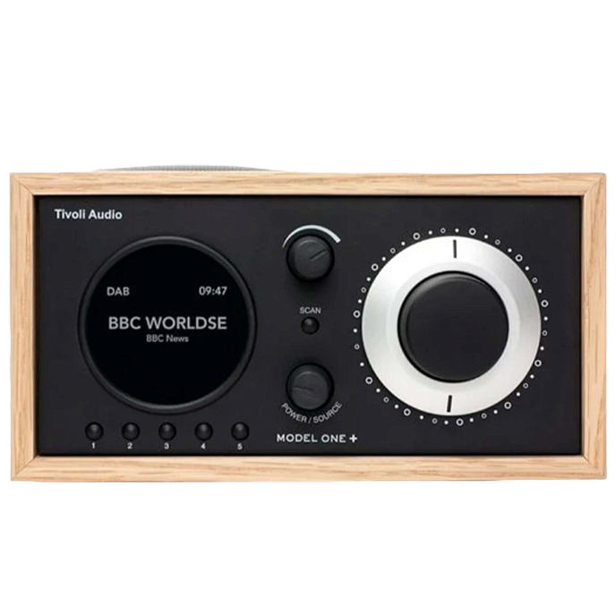 Радиоприемник Tivoli Model One+ Oak / Black - рис.0
