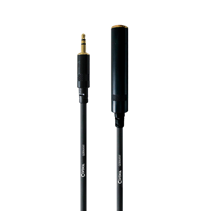 Кабель Cordial CFM 0.15 WK Black - рис.0