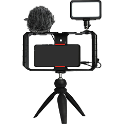 Микрофон-накамерный Synco Vlogger Kit 1 набор для влогеров, микрофон, кабель для телефона/камеры, ветрозащита, шокмаунт (SN 186655)_Уценка