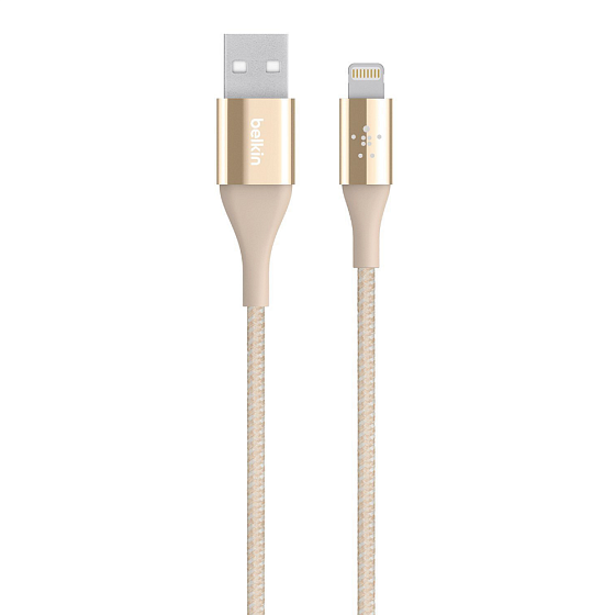Кабель Belkin Mixit DuraTek Lightning to USB Cable Gold - рис.0