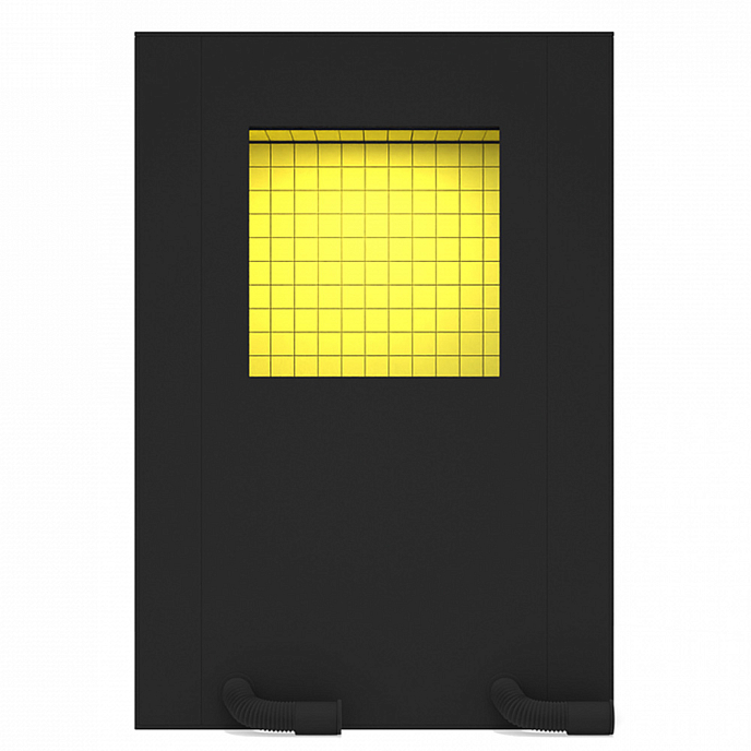 Акустическая кабина IzoRoom Comfort Plus with window Beige Blue - рис.5