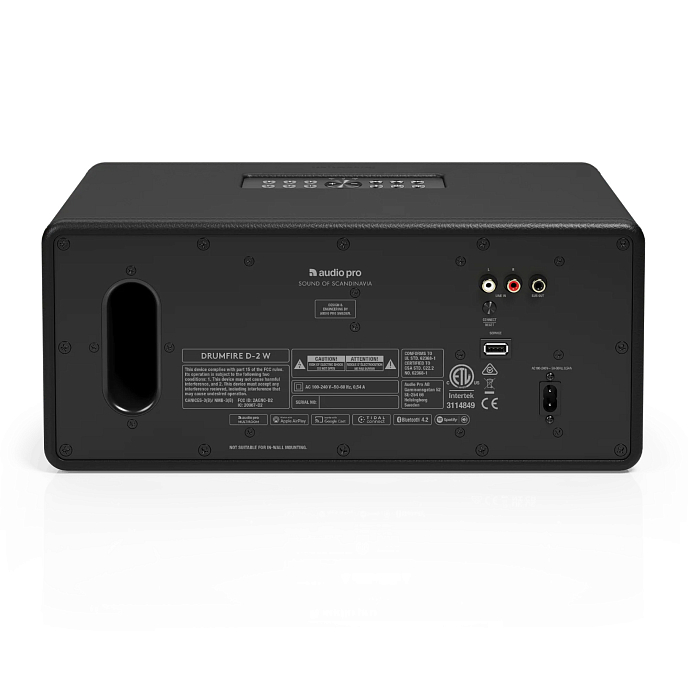 Мультирум акустика Audio Pro Drumfire D-2 W Black - рис.2