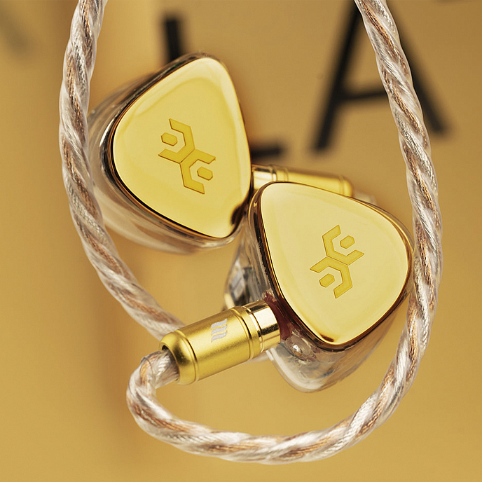 High End наушники Elysian Acoustic Annihilator 2026 Transparent Gold - рис.4