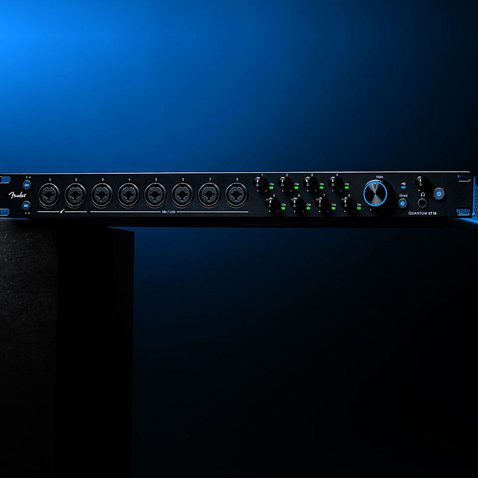 Аудиоинтерфейс Fender Quantum LT 16 Black - рис.4