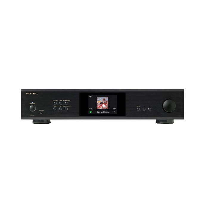 Сетевой аудиоплеер Rotel S14 black сетевой проигрыватель с усилителем (SN 2792431168)_Уценка - рис.0