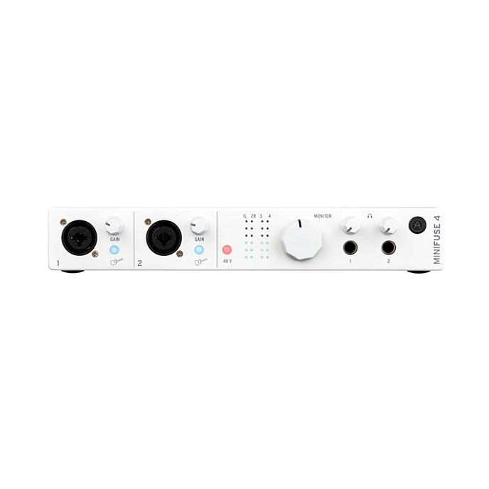 Аудиоинтерфейс Arturia MiniFuse 4 white внешний аудиоинтерфейс_OpenBox - рис.0