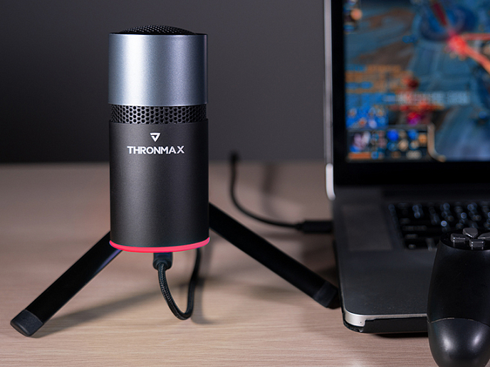 Микрофон для стриминга и игр Thronmax Mdrill Pulse 96KHZ Black - рис.6
