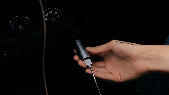 Кабель uBear Force Lightning - USB-A Silver - рис.11